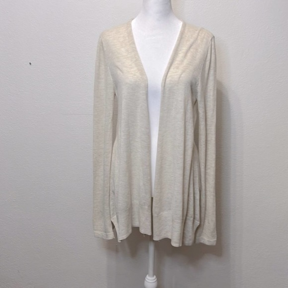 Zara sandy‎ khaki color cardigan size L